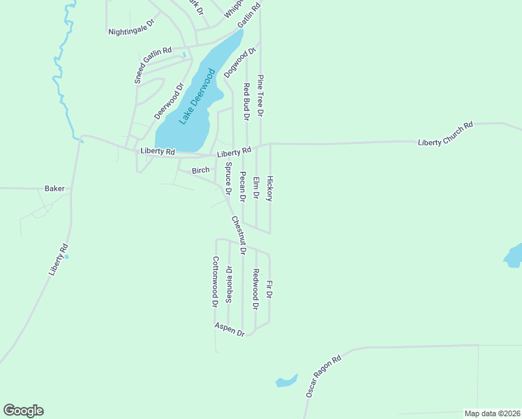 map of restaurants, bars, coffee shops, grocery stores, and more near 1205 Hickory Drive in Harleton