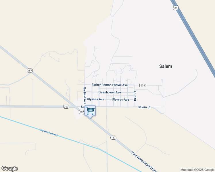 map of restaurants, bars, coffee shops, grocery stores, and more near Fr Ramon Estivill Avenue in Garfield