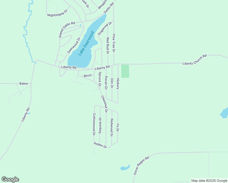 map of restaurants, bars, coffee shops, grocery stores, and more near 1205 Hickory Drive in Harleton