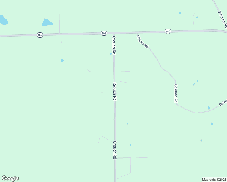 map of restaurants, bars, coffee shops, grocery stores, and more near 167-241 Crouch Road in Benton