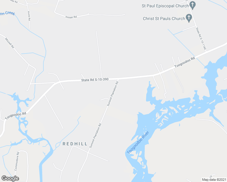 map of restaurants, bars, coffee shops, grocery stores, and more near 4789 Summit Plantation Road in Meggett