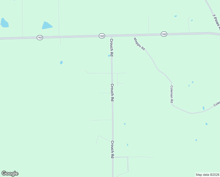 map of restaurants, bars, coffee shops, grocery stores, and more near 204 Crouch Road in Benton