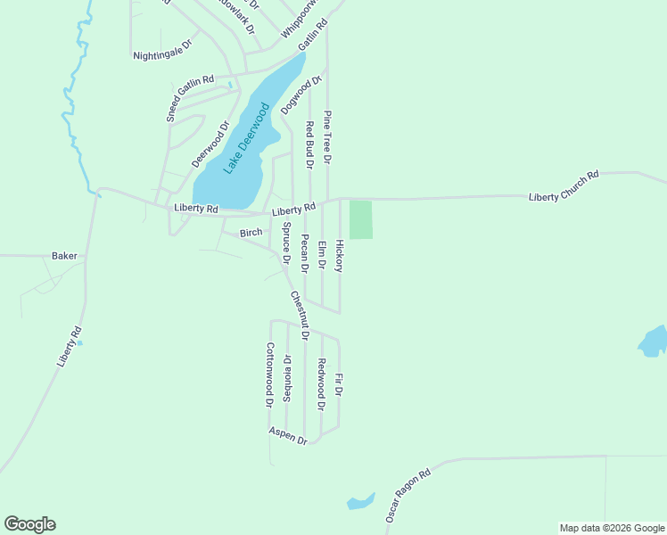 map of restaurants, bars, coffee shops, grocery stores, and more near 1205 Hickory in Harleton