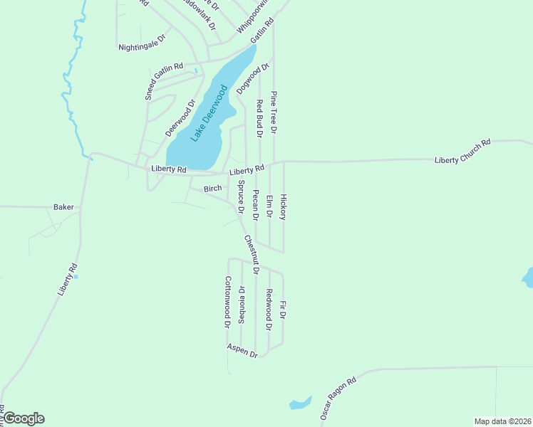 map of restaurants, bars, coffee shops, grocery stores, and more near Pecan Drive in Harleton