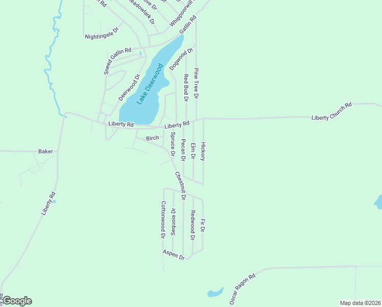 map of restaurants, bars, coffee shops, grocery stores, and more near Pecan Drive in Harleton