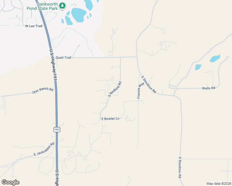 map of restaurants, bars, coffee shops, grocery stores, and more near 9267 South Redbird Road in Safford