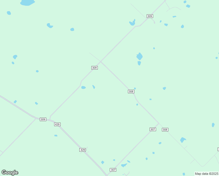 map of restaurants, bars, coffee shops, grocery stores, and more near 7572 County Road 308 in Terrell