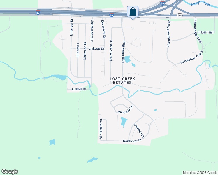 map of restaurants, bars, coffee shops, grocery stores, and more near 11908 Blue Creek Drive in Aledo