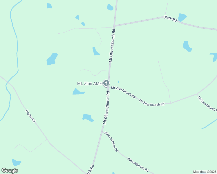 map of restaurants, bars, coffee shops, grocery stores, and more near 1773 Mount Olivet Church Road in Garfield