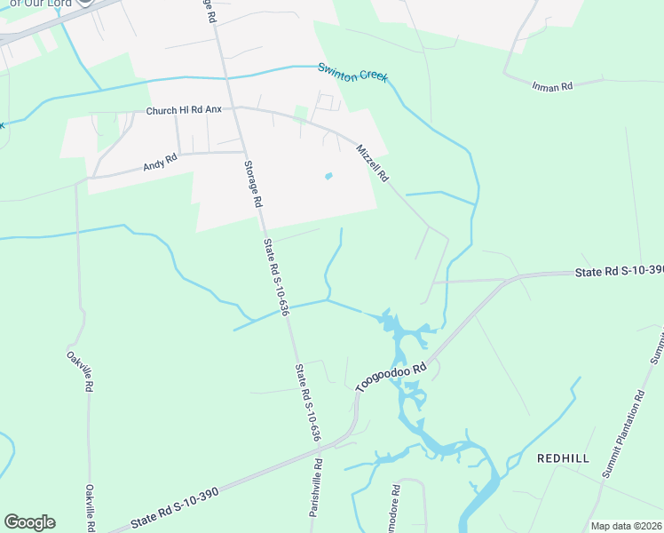 map of restaurants, bars, coffee shops, grocery stores, and more near 4942 Storage Road in Meggett