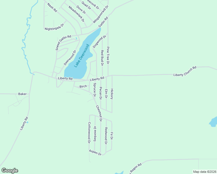 map of restaurants, bars, coffee shops, grocery stores, and more near 1225 Hickory in Harleton