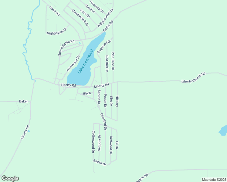 map of restaurants, bars, coffee shops, grocery stores, and more near 1225 Hickory in Harleton