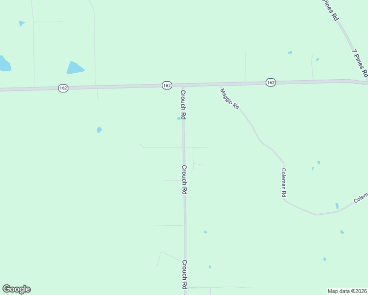 map of restaurants, bars, coffee shops, grocery stores, and more near 167 Crouch Road in Benton