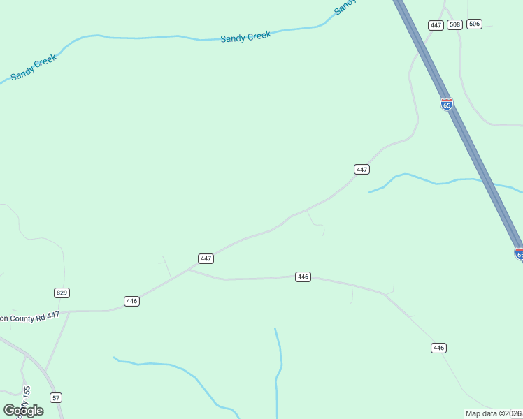 map of restaurants, bars, coffee shops, grocery stores, and more near 3760 County Road 447 in Verbena