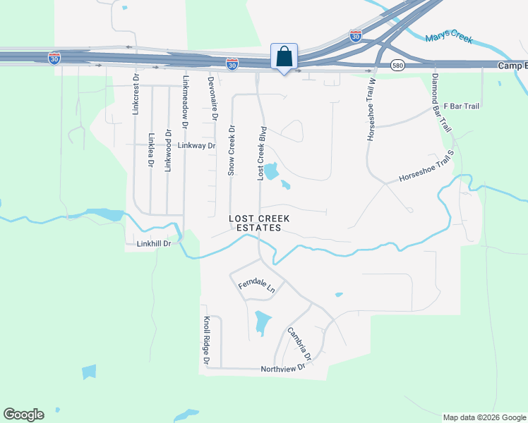 map of restaurants, bars, coffee shops, grocery stores, and more near 11716 Wind Creek Court in Aledo