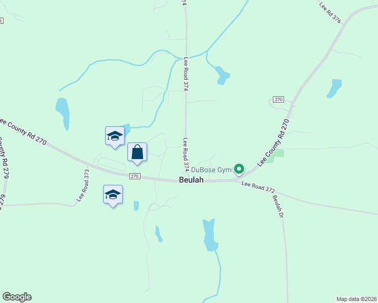 map of restaurants, bars, coffee shops, grocery stores, and more near 148 Lee Road 374 in Valley