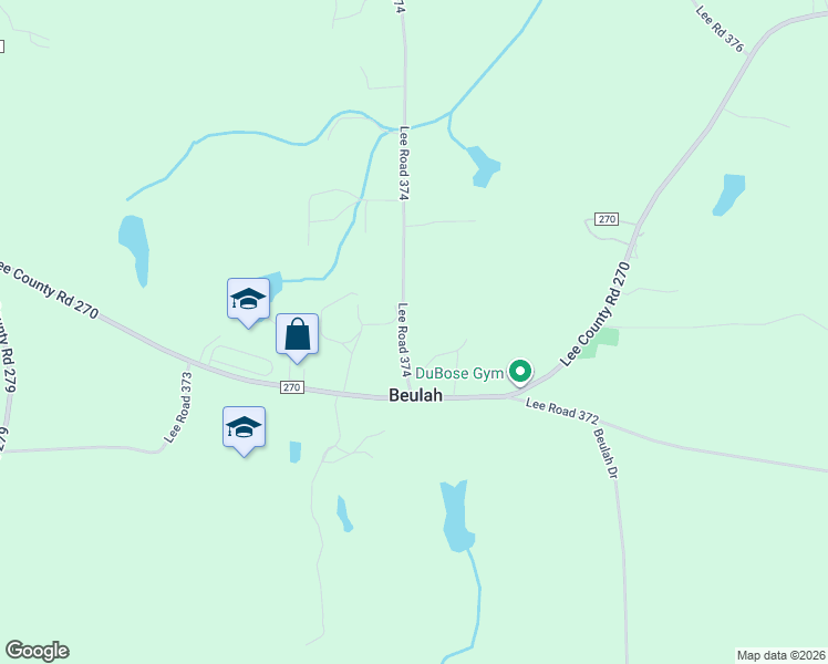 map of restaurants, bars, coffee shops, grocery stores, and more near 148 Lee Road 374 in Valley