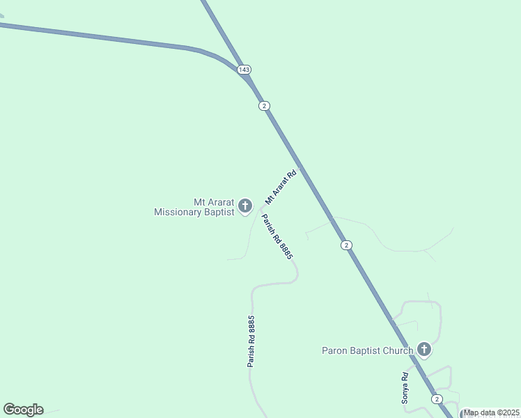 map of restaurants, bars, coffee shops, grocery stores, and more near 100 Mount Ararat Road in Sterlington