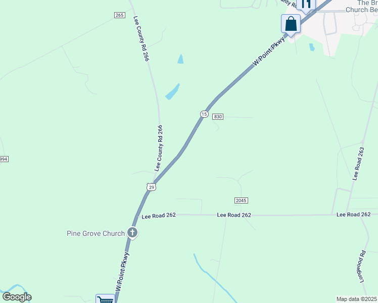map of restaurants, bars, coffee shops, grocery stores, and more near 7801 U.S. 29 in Cusseta