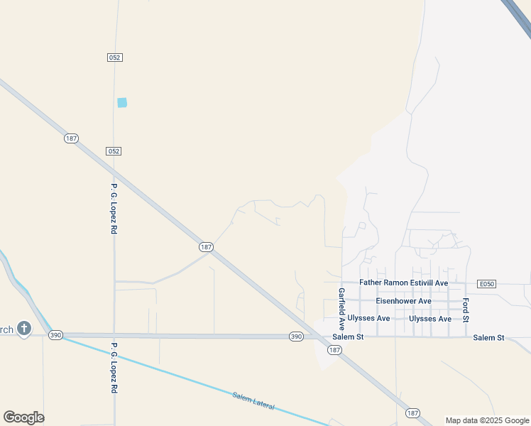 map of restaurants, bars, coffee shops, grocery stores, and more near 5100 New Mexico 187 in Salem