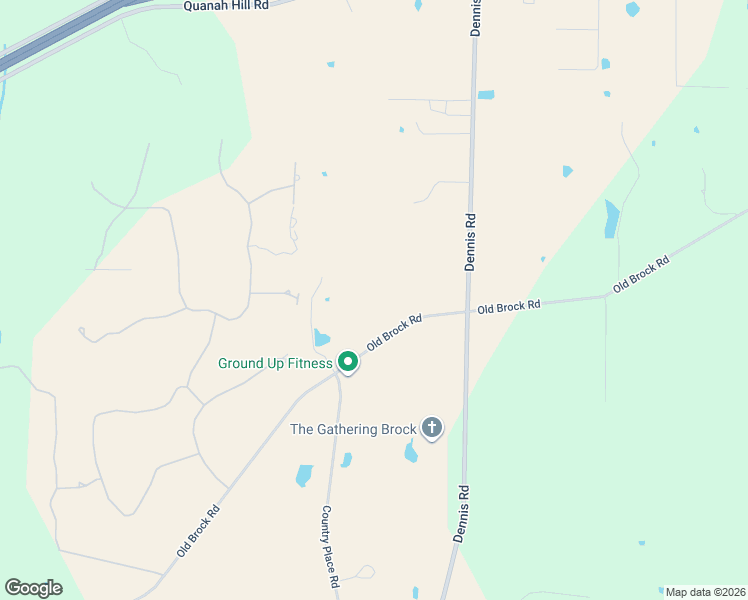 map of restaurants, bars, coffee shops, grocery stores, and more near 4750 Old Brock Road in Weatherford