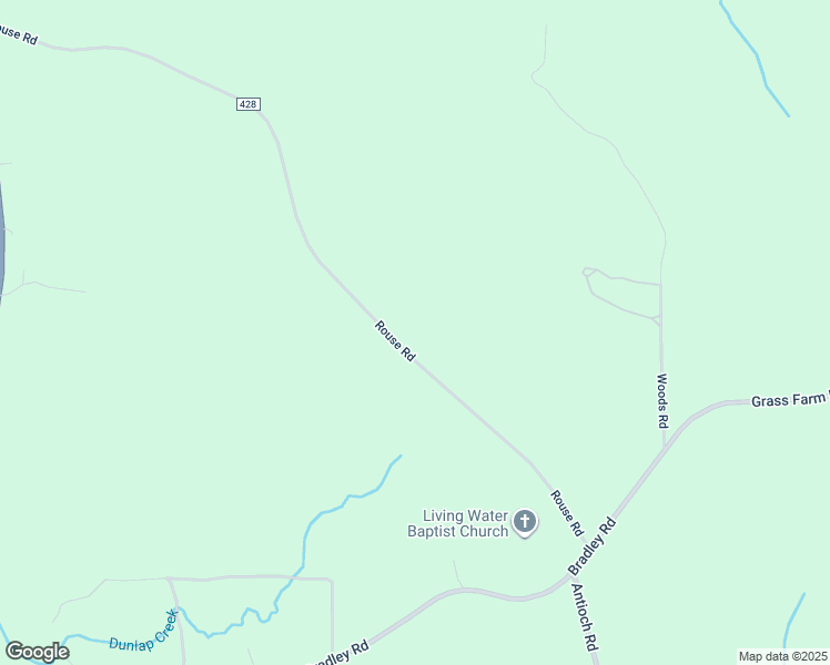 map of restaurants, bars, coffee shops, grocery stores, and more near 1151 Rouse Road in Titus