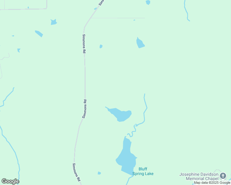map of restaurants, bars, coffee shops, grocery stores, and more near 5865 Simmons Road in Diana