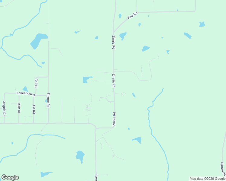 map of restaurants, bars, coffee shops, grocery stores, and more near 1588 Zinnia Road in Diana