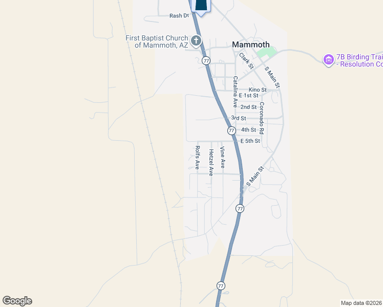 map of restaurants, bars, coffee shops, grocery stores, and more near 408 Rolfs Avenue in Mammoth