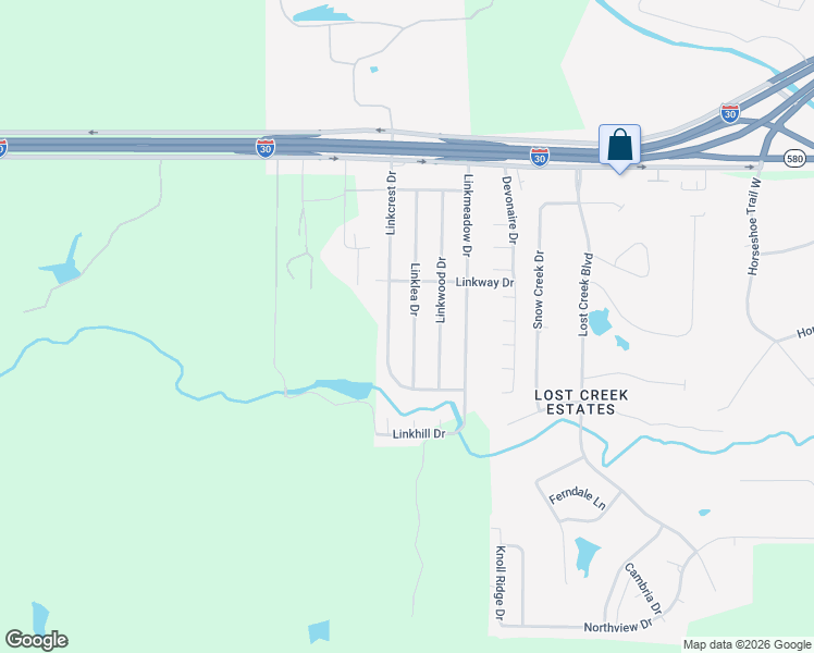 map of restaurants, bars, coffee shops, grocery stores, and more near 4024 Linklea Drive in Aledo