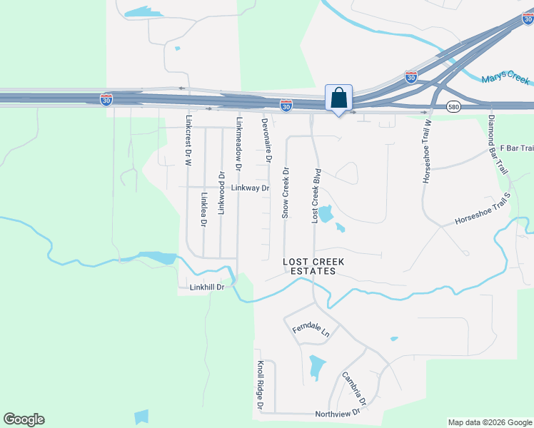 map of restaurants, bars, coffee shops, grocery stores, and more near 3921 Devonaire Drive in Aledo