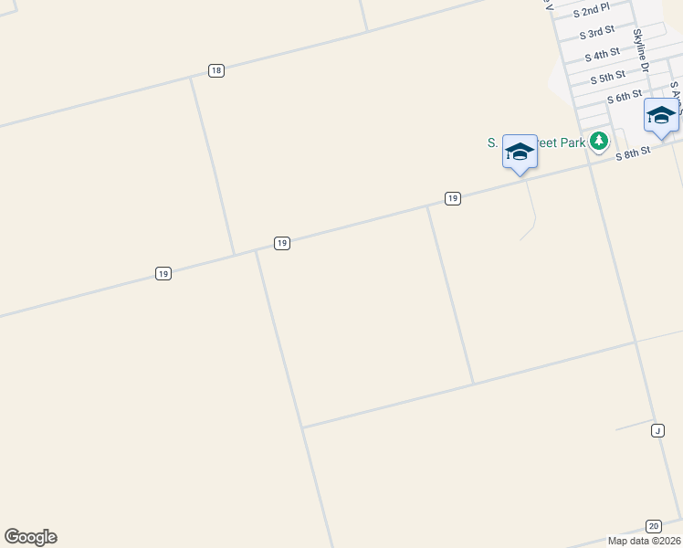 map of restaurants, bars, coffee shops, grocery stores, and more near in Lamesa