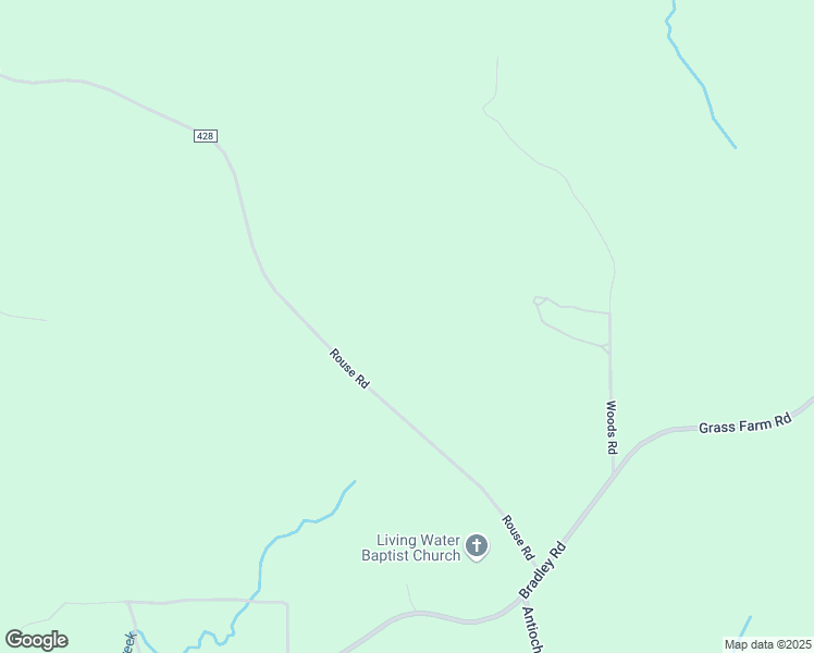 map of restaurants, bars, coffee shops, grocery stores, and more near 1151 Rouse Road in Titus