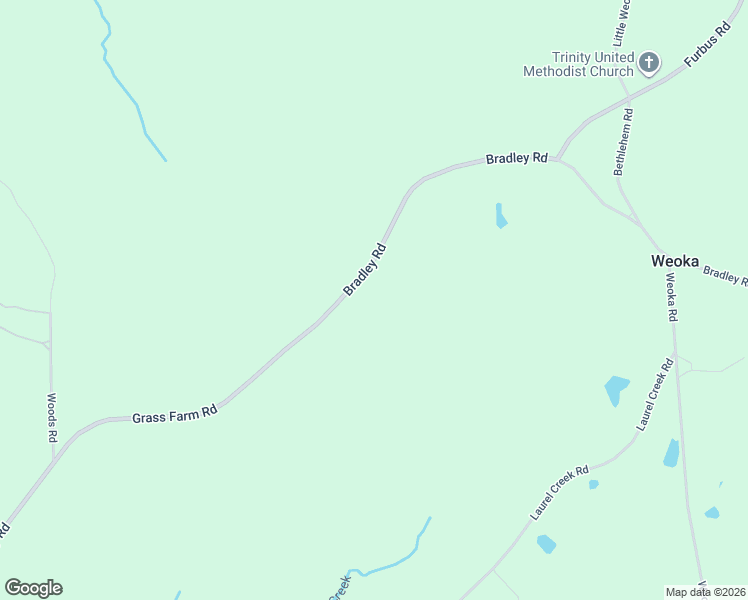 map of restaurants, bars, coffee shops, grocery stores, and more near 3158 Grass Farm Road in Equality