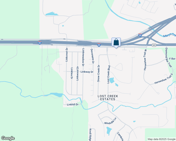 map of restaurants, bars, coffee shops, grocery stores, and more near 11909 Metmora Court in Aledo