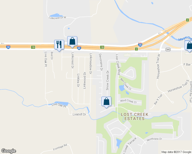 map of restaurants, bars, coffee shops, grocery stores, and more near 11909 Metmora Court in Aledo