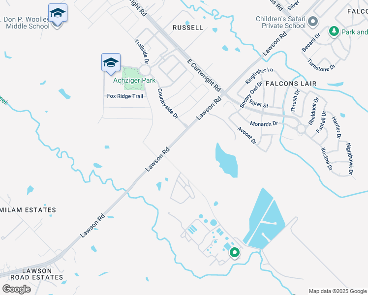 map of restaurants, bars, coffee shops, grocery stores, and more near in Balch Springs