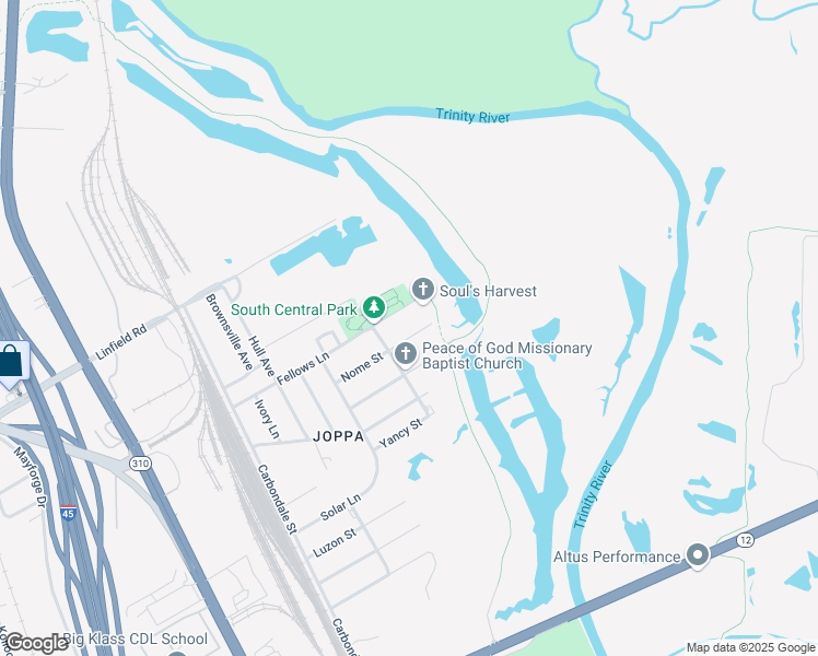 map of restaurants, bars, coffee shops, grocery stores, and more near 4828 Nome Street in Dallas