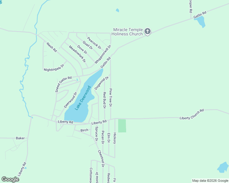 map of restaurants, bars, coffee shops, grocery stores, and more near 290 Pine Tree Road in Harleton