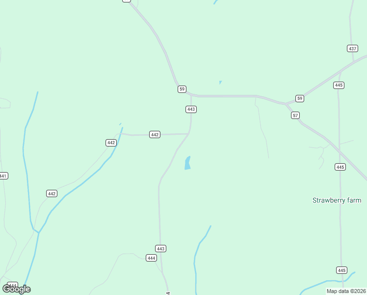 map of restaurants, bars, coffee shops, grocery stores, and more near 193-901 County Road 443 in Verbena