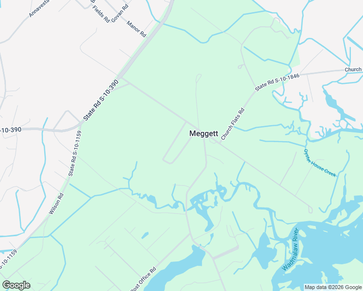 map of restaurants, bars, coffee shops, grocery stores, and more near 6352 Meggett Quail Road in Meggett