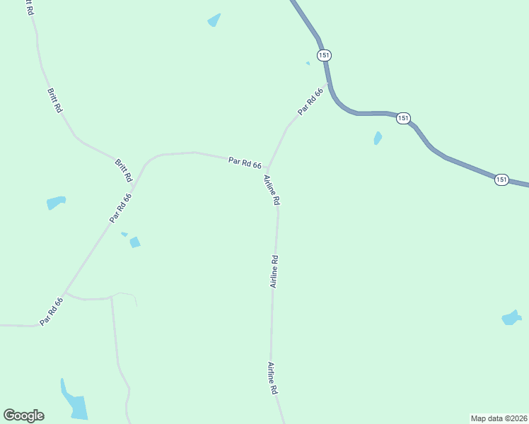 map of restaurants, bars, coffee shops, grocery stores, and more near 1360 Airline Road in Dubach