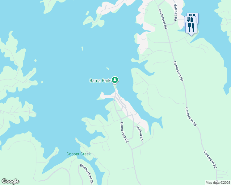 map of restaurants, bars, coffee shops, grocery stores, and more near 90 Ingram Boulevard in Dadeville