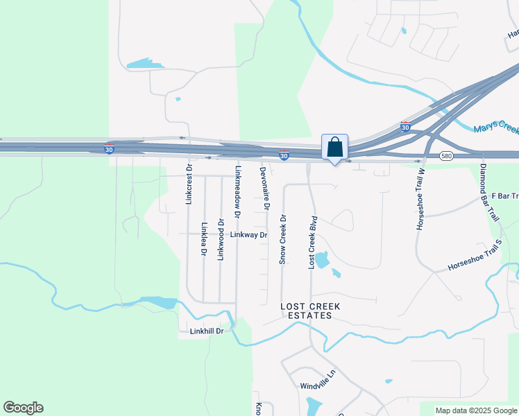 map of restaurants, bars, coffee shops, grocery stores, and more near 11904 Clovite Court in Aledo