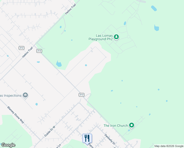 map of restaurants, bars, coffee shops, grocery stores, and more near 11376 Emerald Ranch Lane in Forney