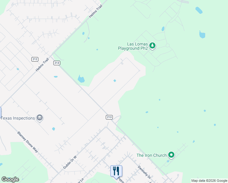 map of restaurants, bars, coffee shops, grocery stores, and more near 11343 Emerald Ranch Lane in Forney