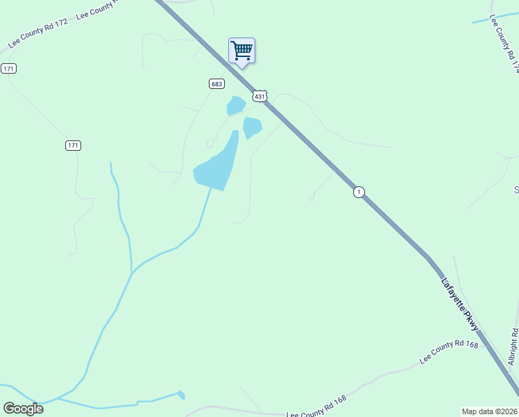 map of restaurants, bars, coffee shops, grocery stores, and more near 6032 U.S. 431 in Opelika