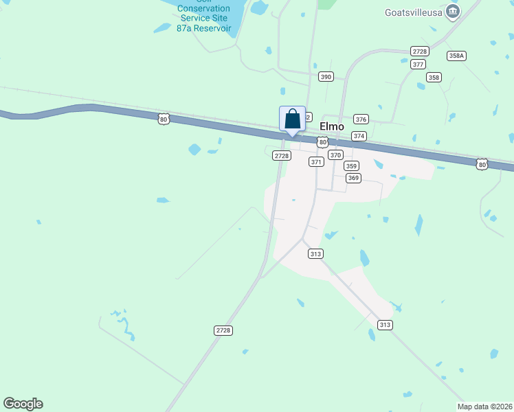 map of restaurants, bars, coffee shops, grocery stores, and more near 12641 Farm to Market Road 2728 in Terrell