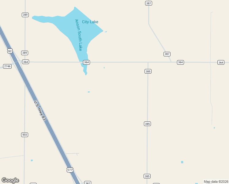 map of restaurants, bars, coffee shops, grocery stores, and more near County Road 364 in Anson