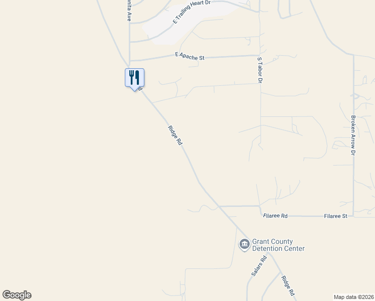 map of restaurants, bars, coffee shops, grocery stores, and more near 273 Ridge Road in Silver City